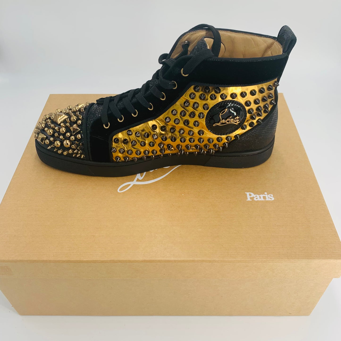Super Lou Pik Pik High Tops - UK Size 9.5