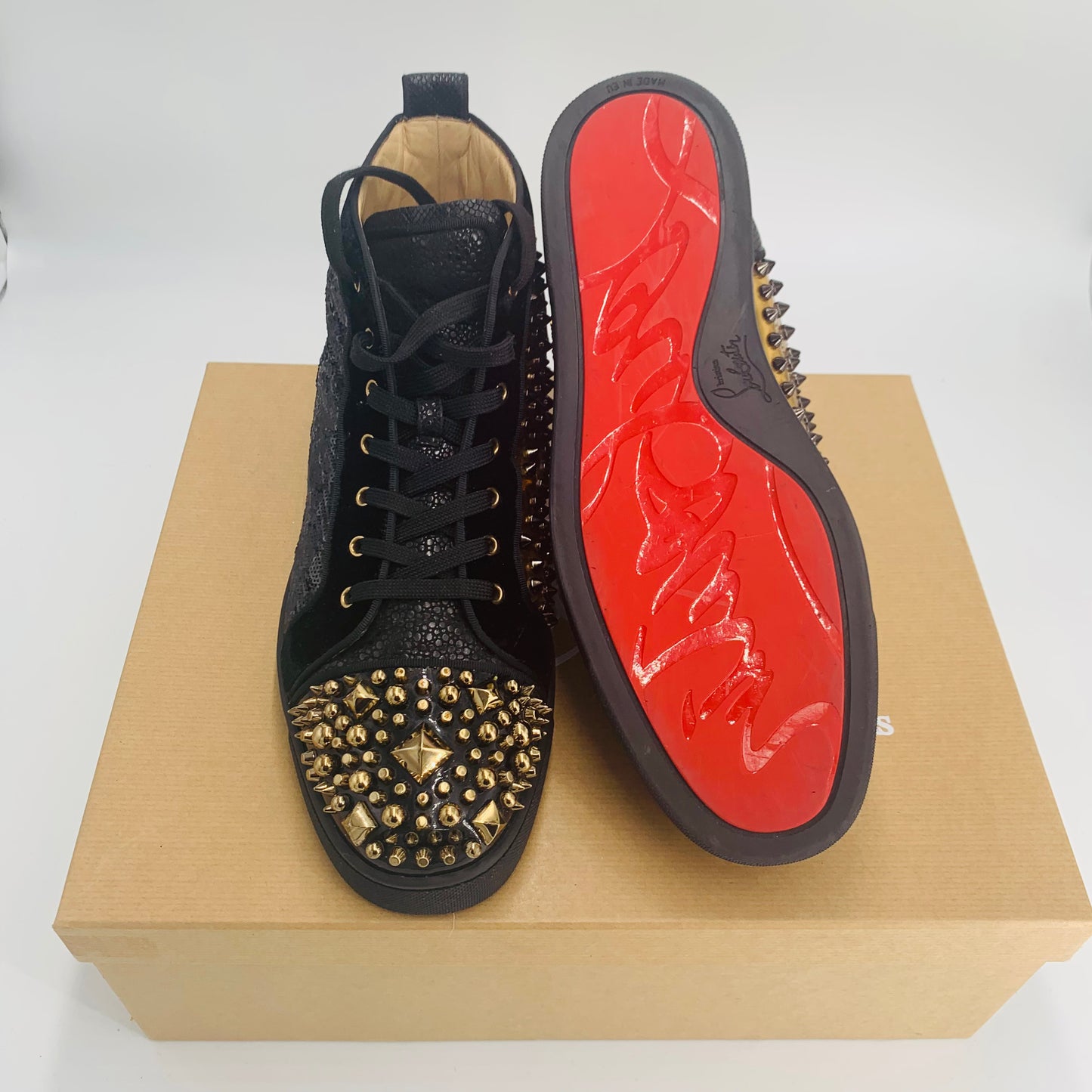 Super Lou Pik Pik High Tops - UK Size 9.5