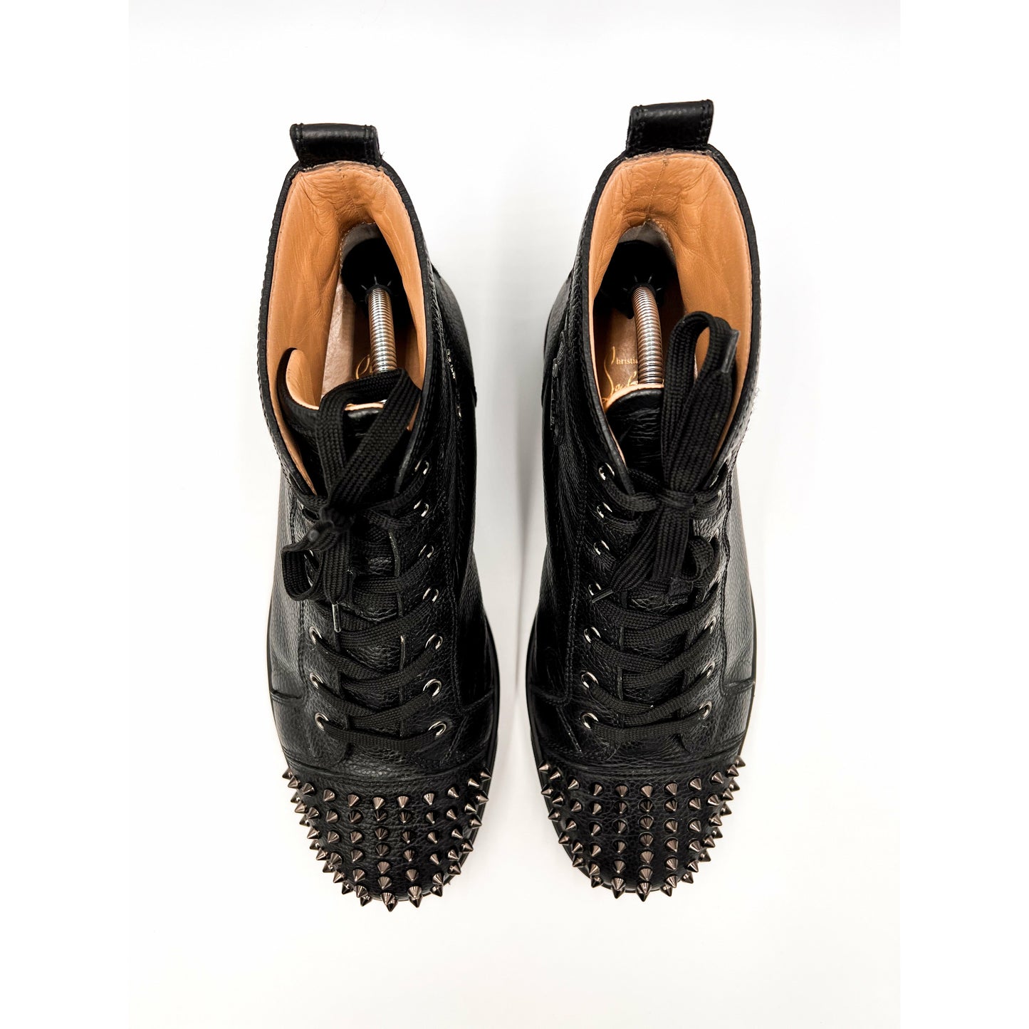 Lou Spikes High Top Black UK Size 9.5
