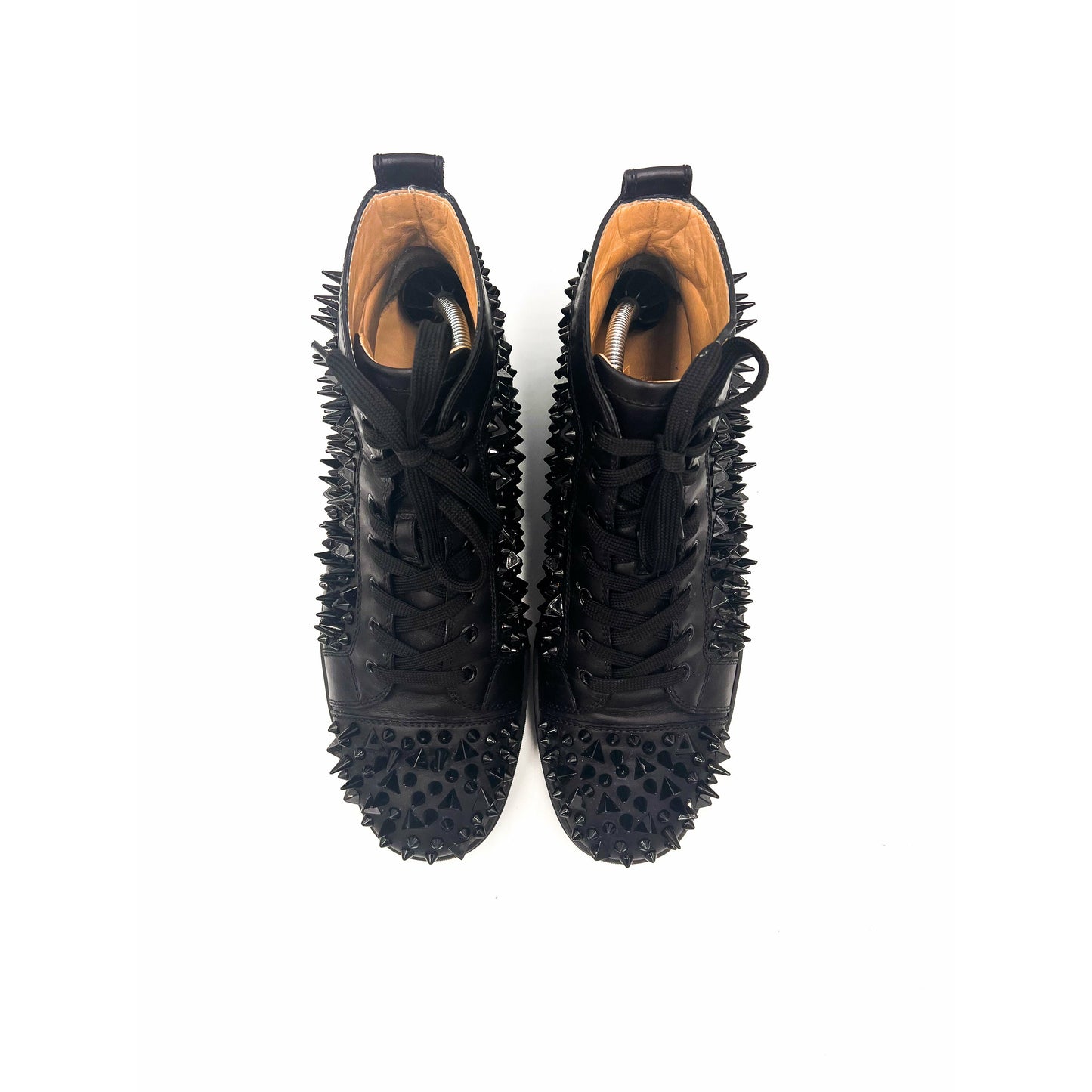 Louis Pik Pik Flat Calf High Tops - Black UK Size 9.5 / 10
