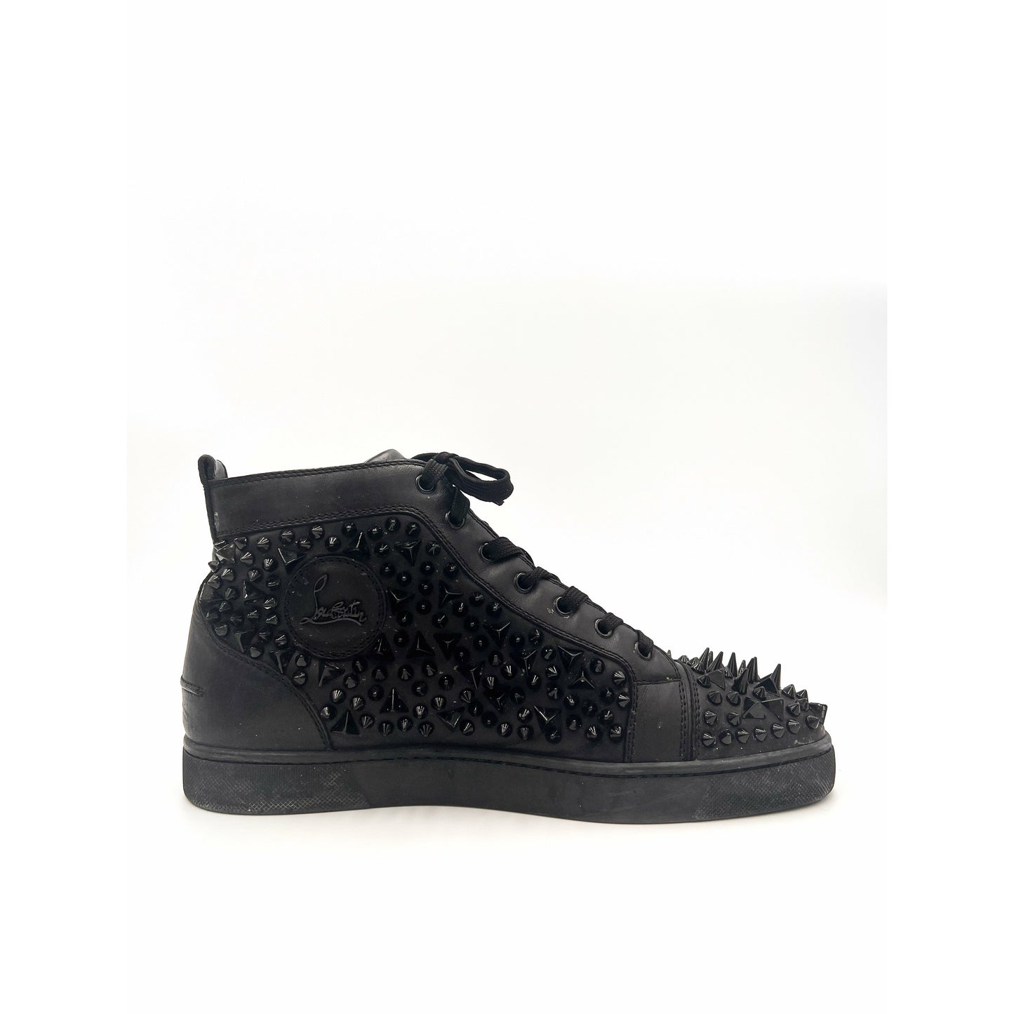 Louis Pik Pik Flat Calf High Tops - Black UK Size 9.5 / 10