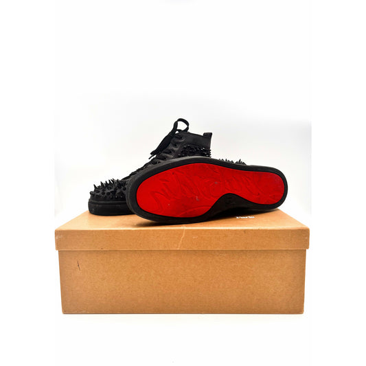 Louis Pik Pik Flat Calf High Tops - Black UK Size 9.5 / 10