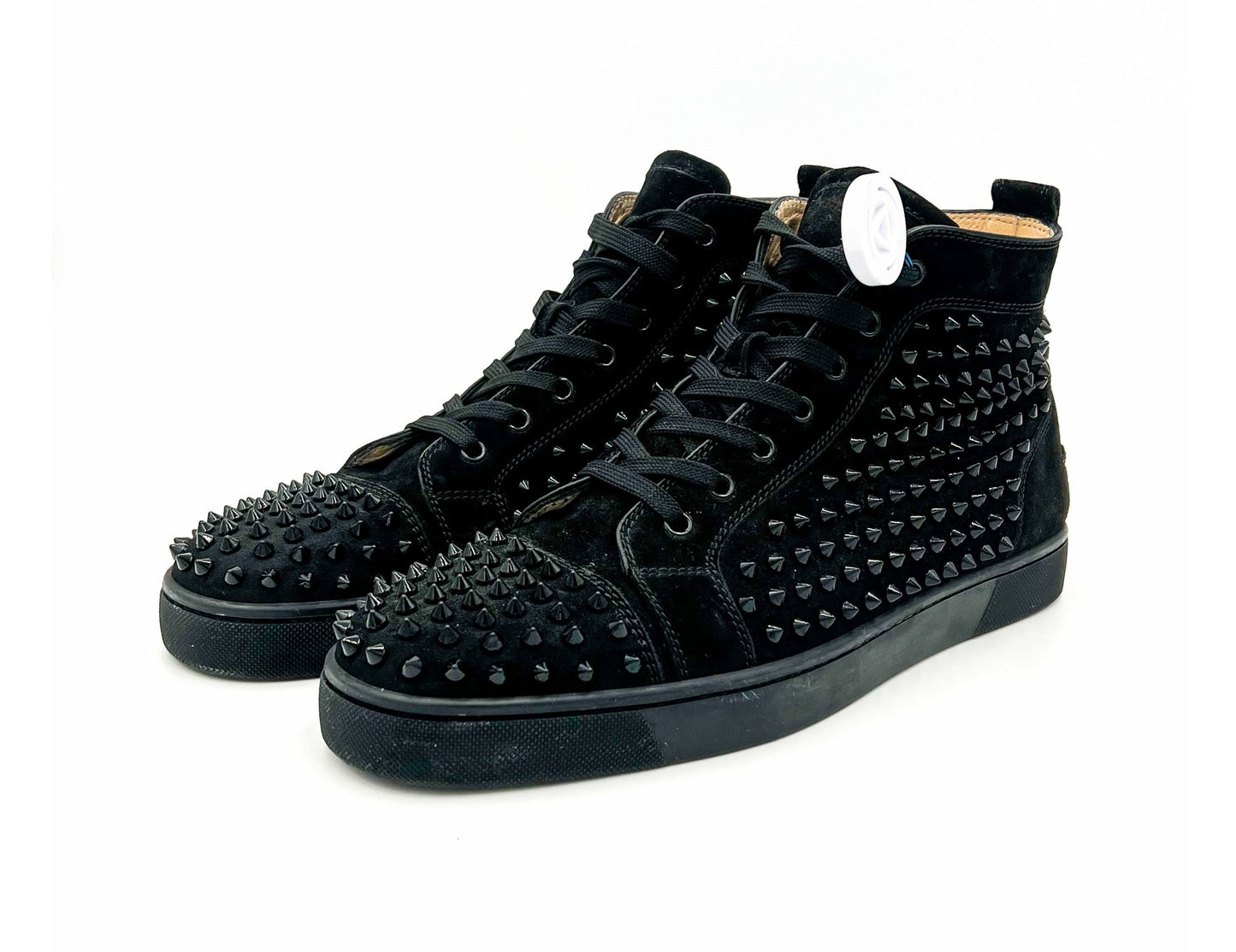 Lou Spikes High Top Black Size 10