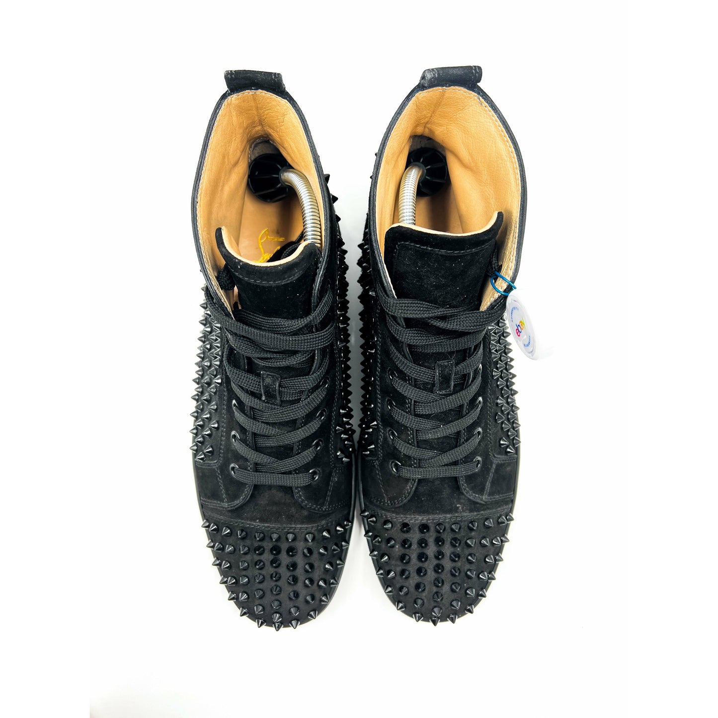 Lou Spikes High Top Black Size 10