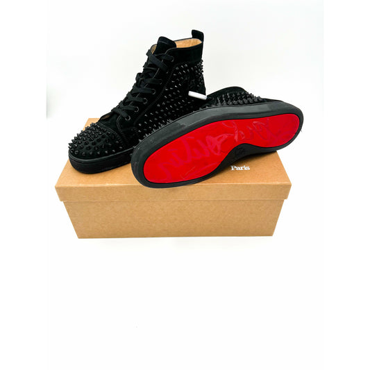Lou Spikes High Top Black Size 10