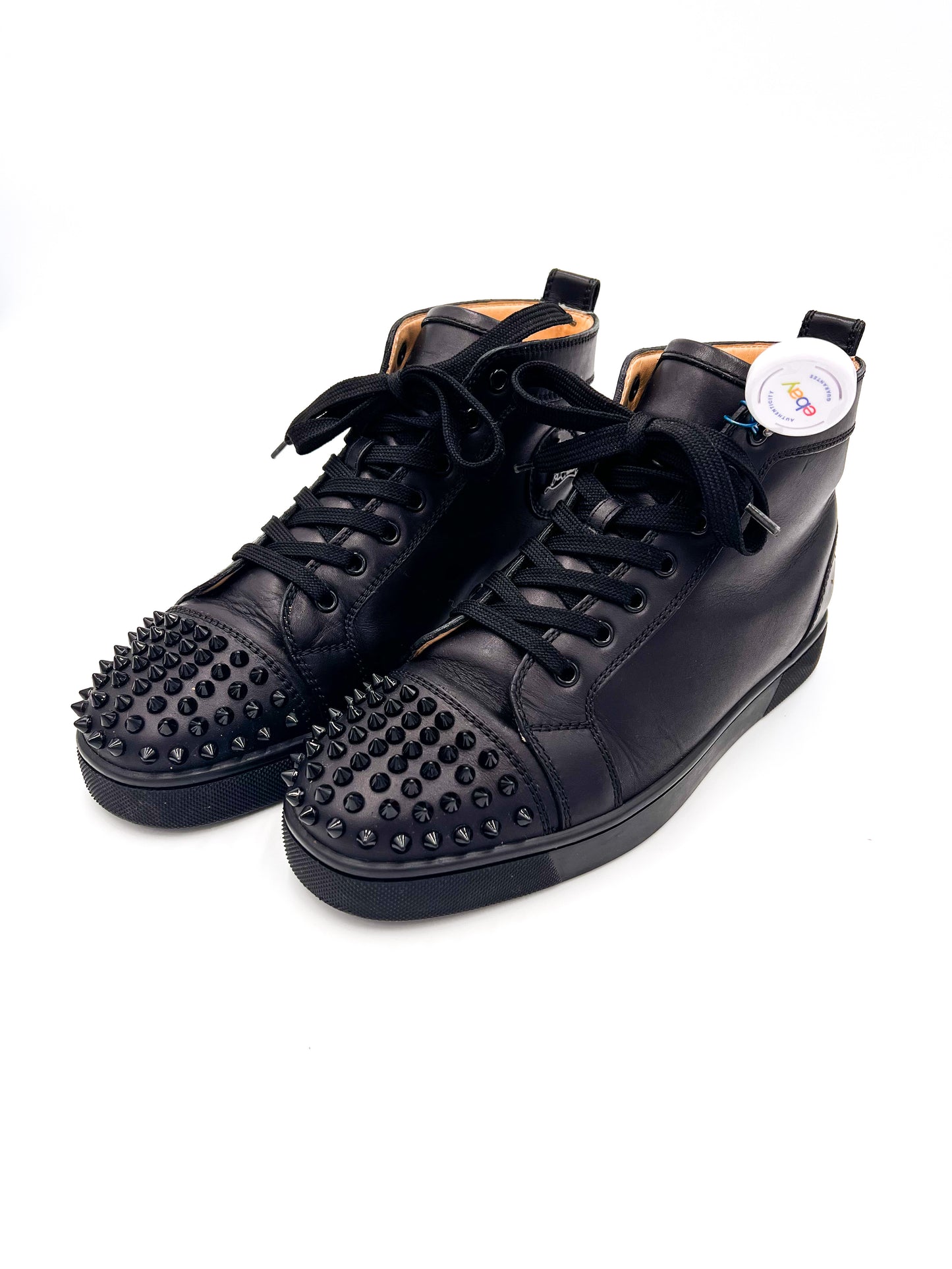Lou Spikes High Top Black UK Size 7