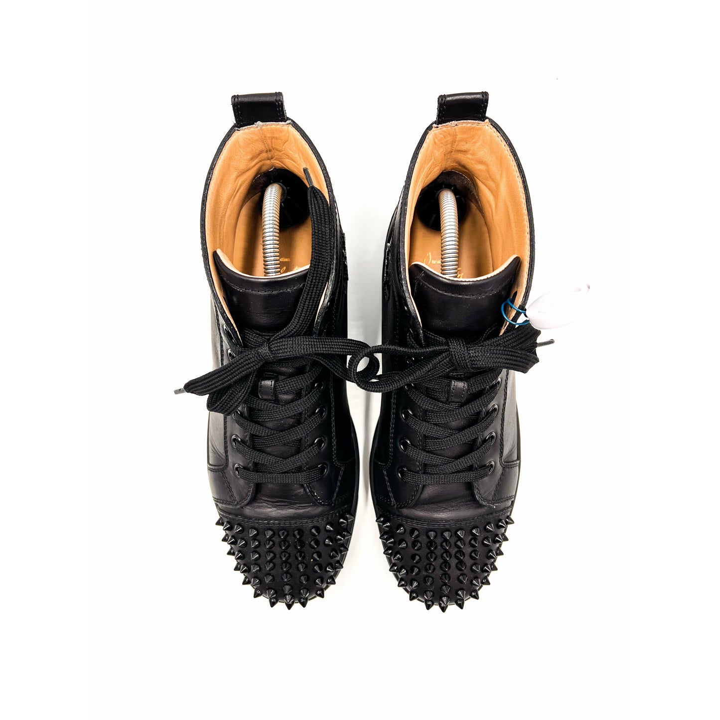 Lou Spikes High Top Black UK Size 7