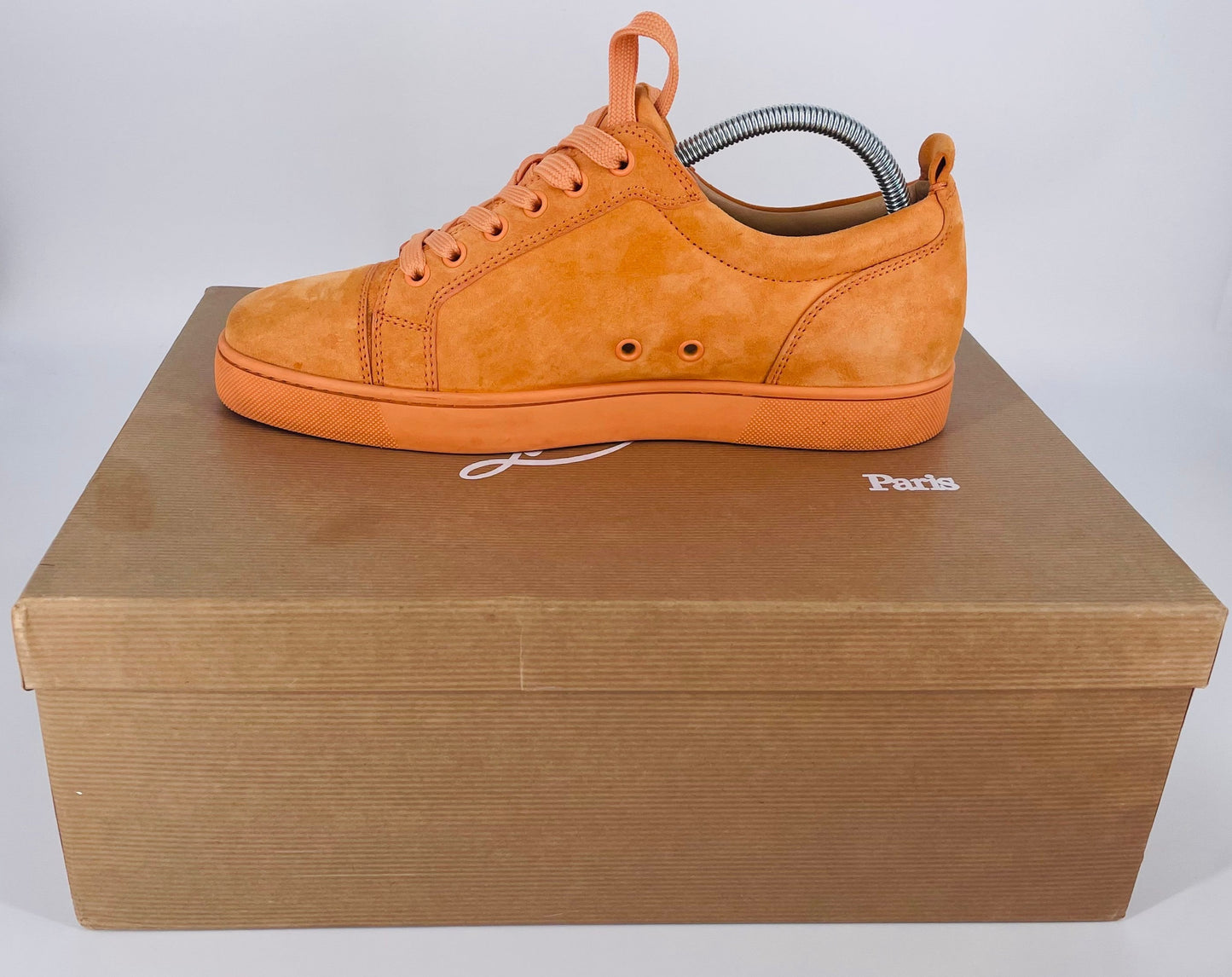 Louis Junior Orange Suede Sneakers - UK 7.5