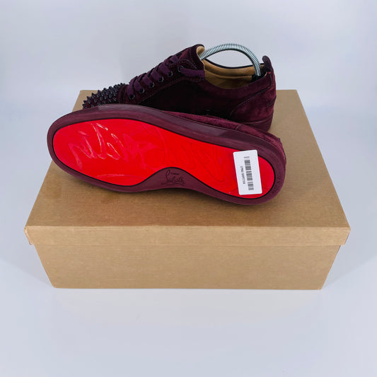 Louis Junior Spikes Burgundy Size 7