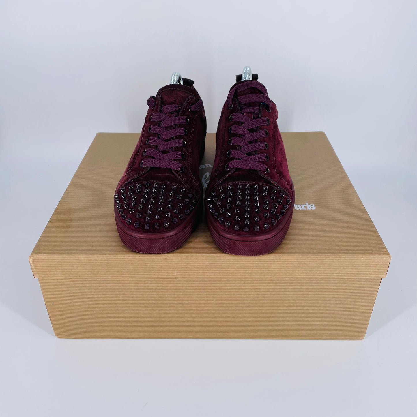 Louis Junior Spikes Burgundy Size 7