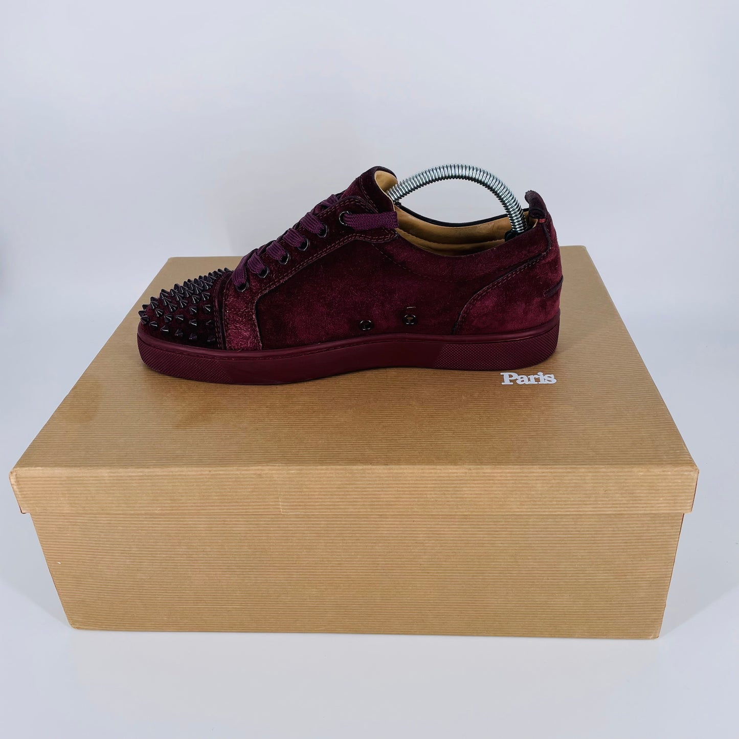 Louis Junior Spikes Burgundy Size 7
