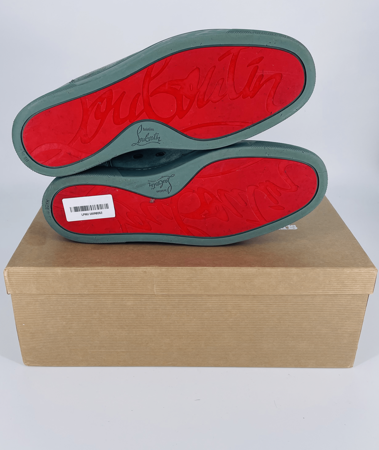 Louis Junior Green Suede - Size UK 7.5
