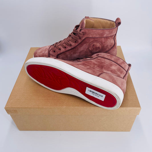 Louis Junior Red Suede - Size UK 8.5