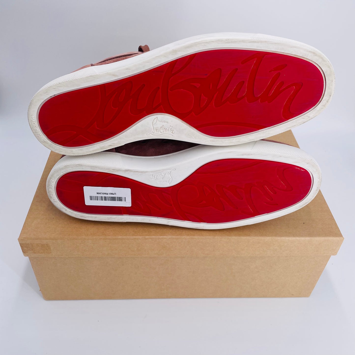 Louis Junior Red Suede - Size UK 8.5