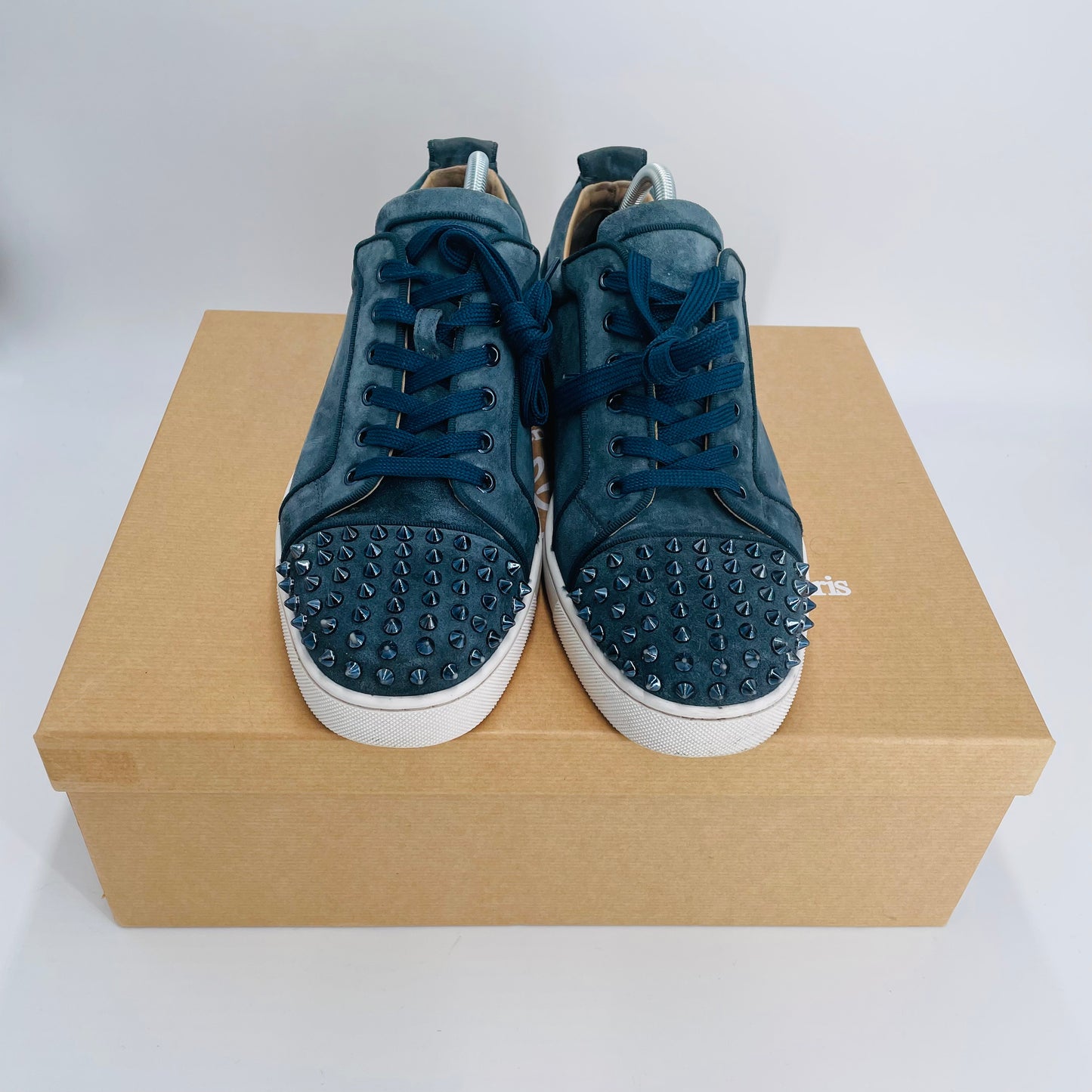 Louis Junior Spikes Blue Size 9