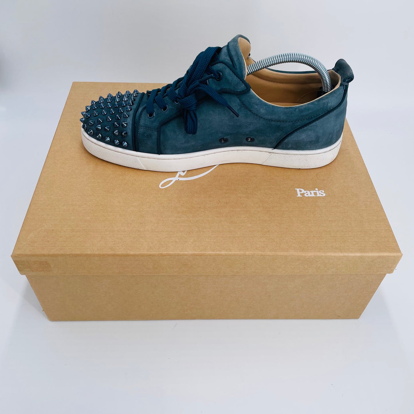 Louis Junior Spikes Blue Size 9