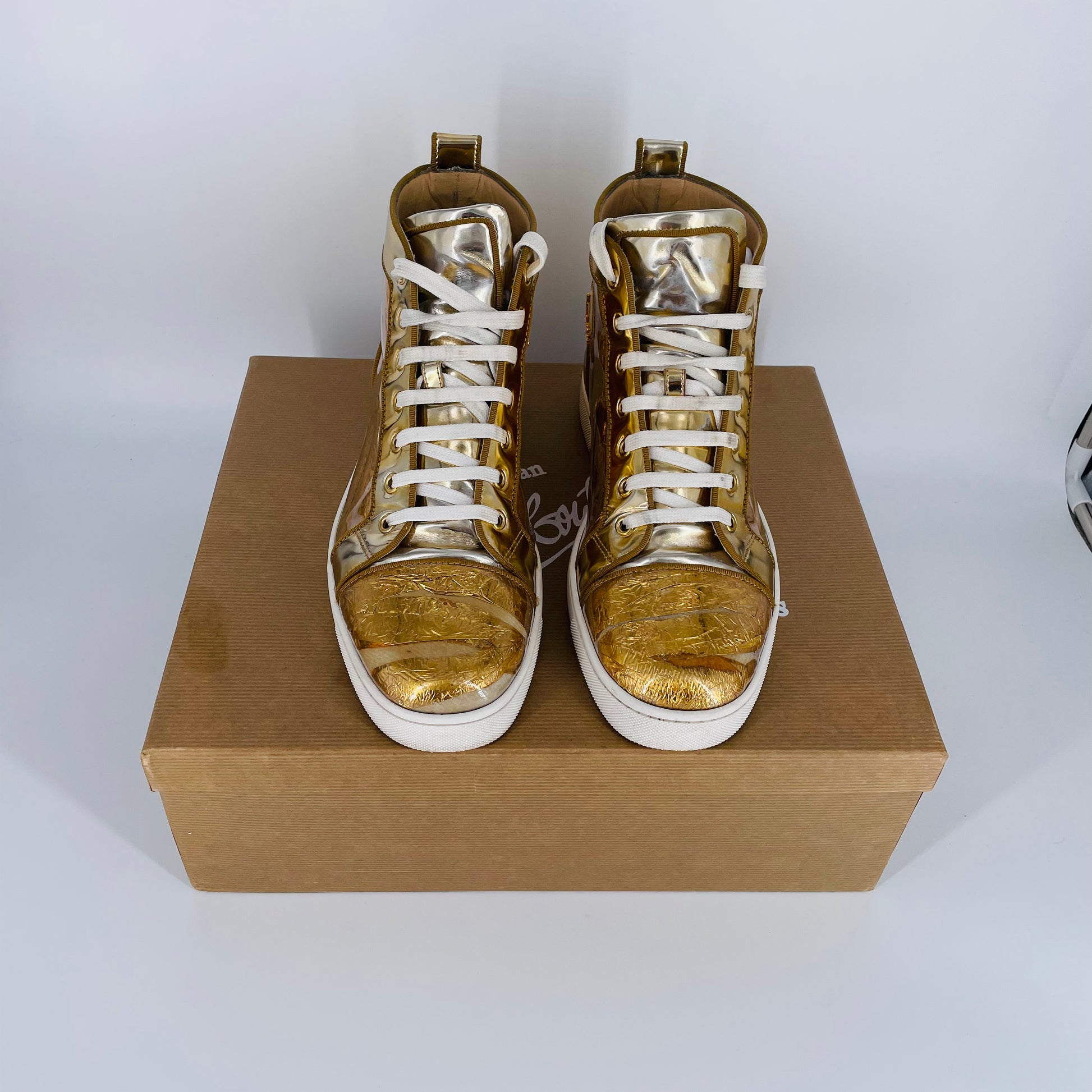 Gold high top hotsell